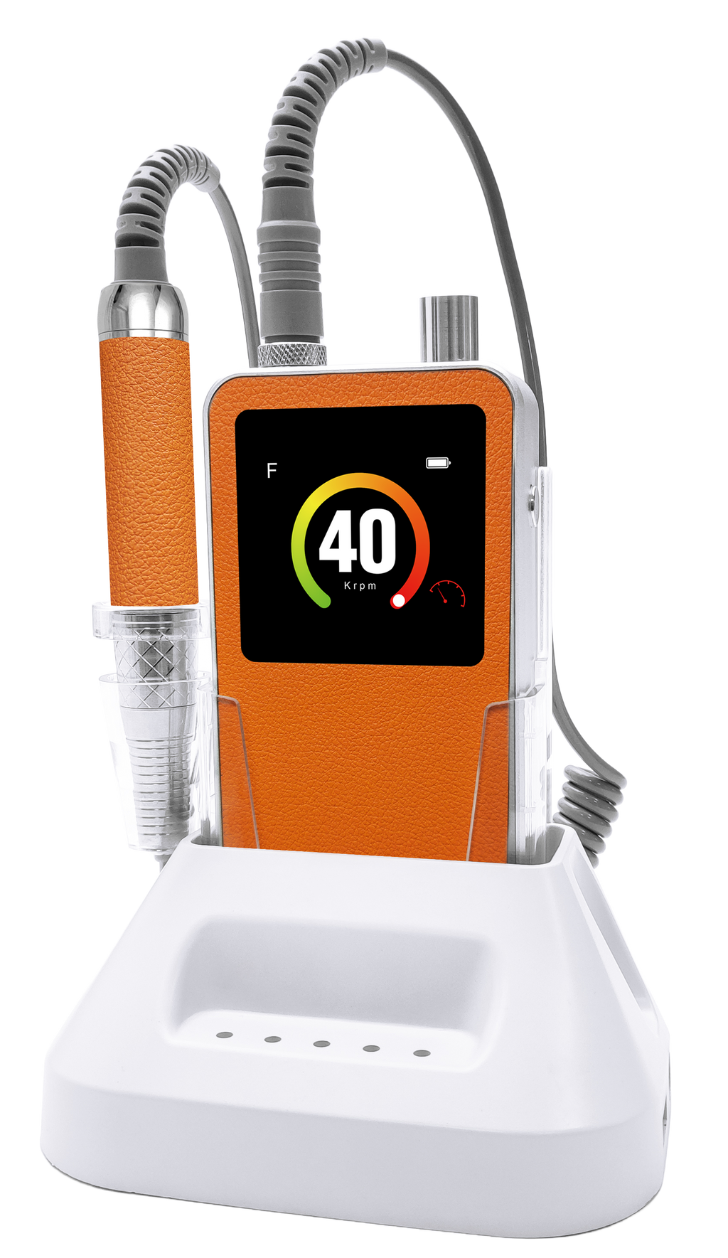 Benefie' Professional Rechargeable Electric Nail Drill 40Krpm Hermes Orange