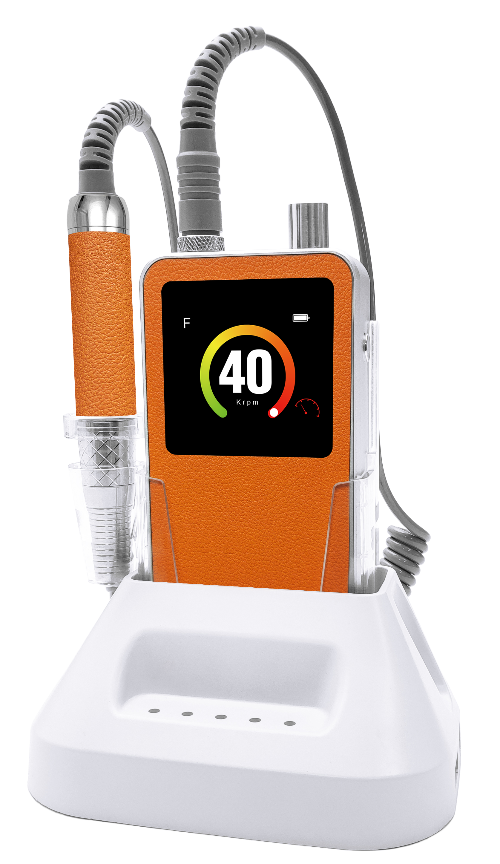 Benefie' Professional Rechargeable Electric Nail Drill 40Krpm Hermes Orange