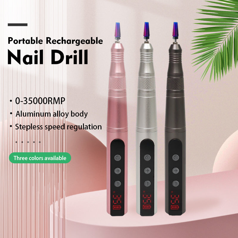 Benefie' Pro Cordless Nail Drill Machine Professional 35,000rpm USB0C Rechargeable Electric Nail File