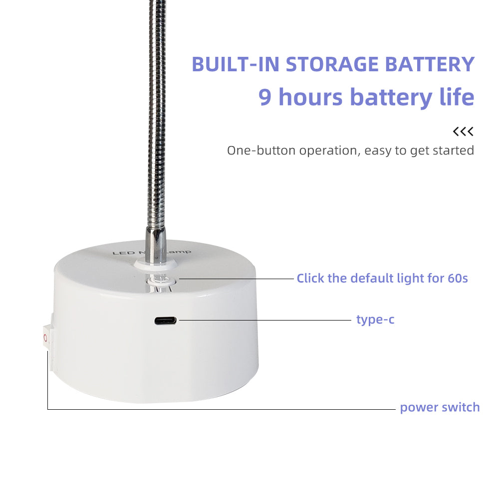 Benefie' Pro LED Rechargeable Extension Nail Light TP133 White